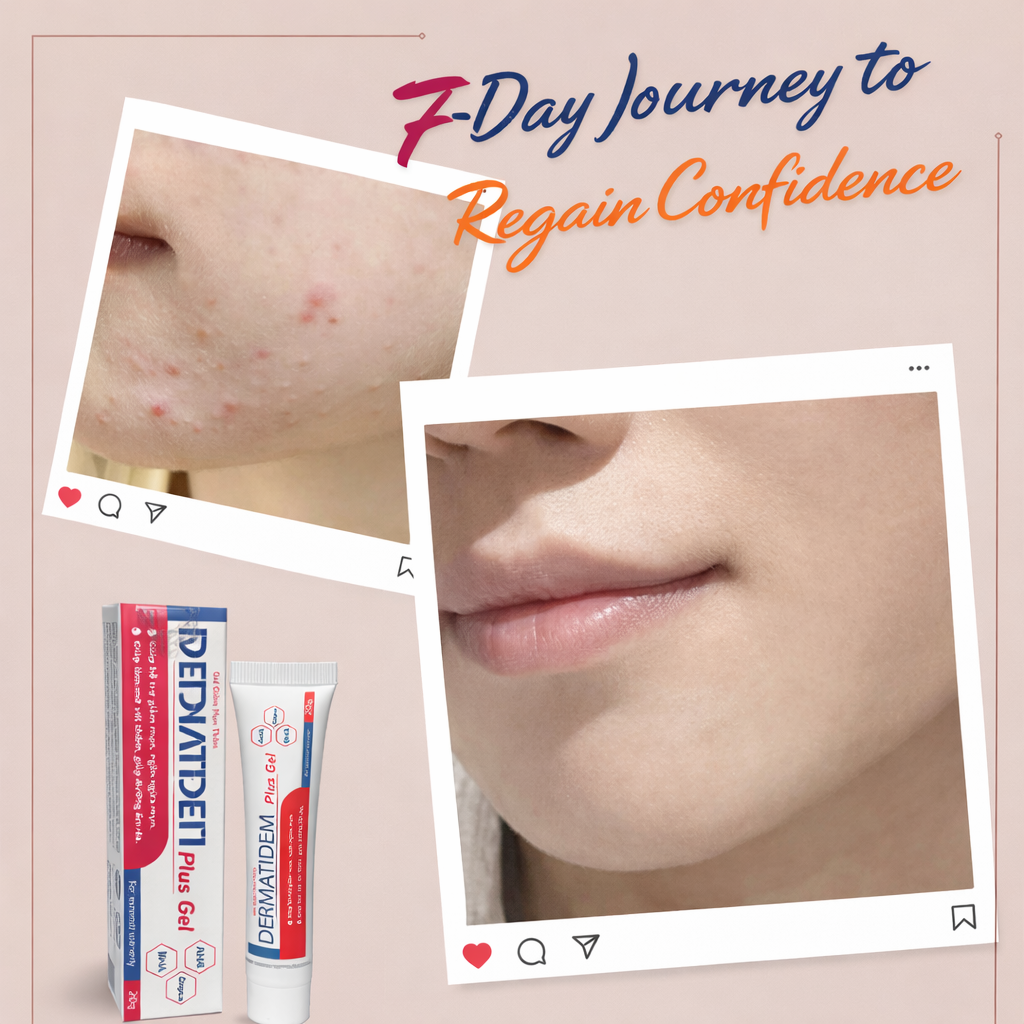 Dermatidem Plus Rapid Acne Treatment Gel – Clinically Inspired | 0.67 oz