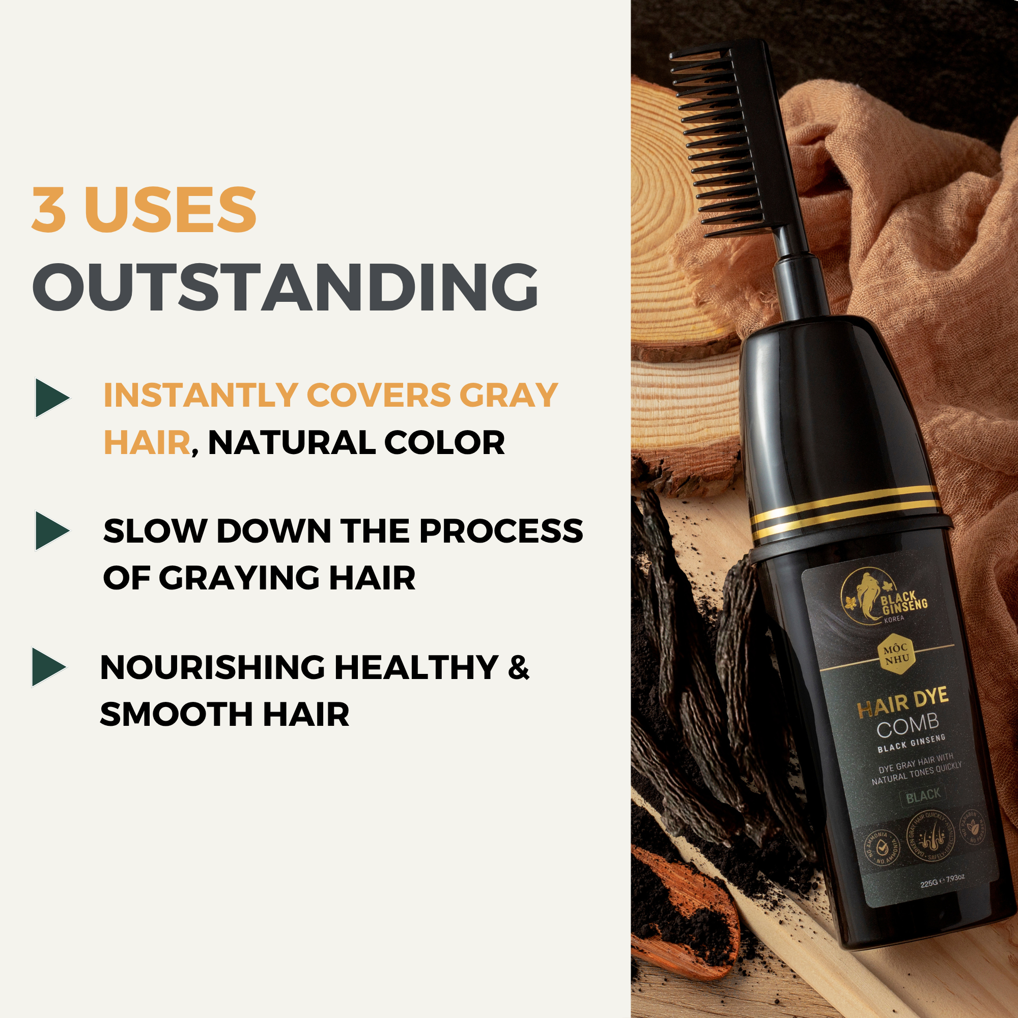 MOCNHU Hair Dye Shampoo - Official