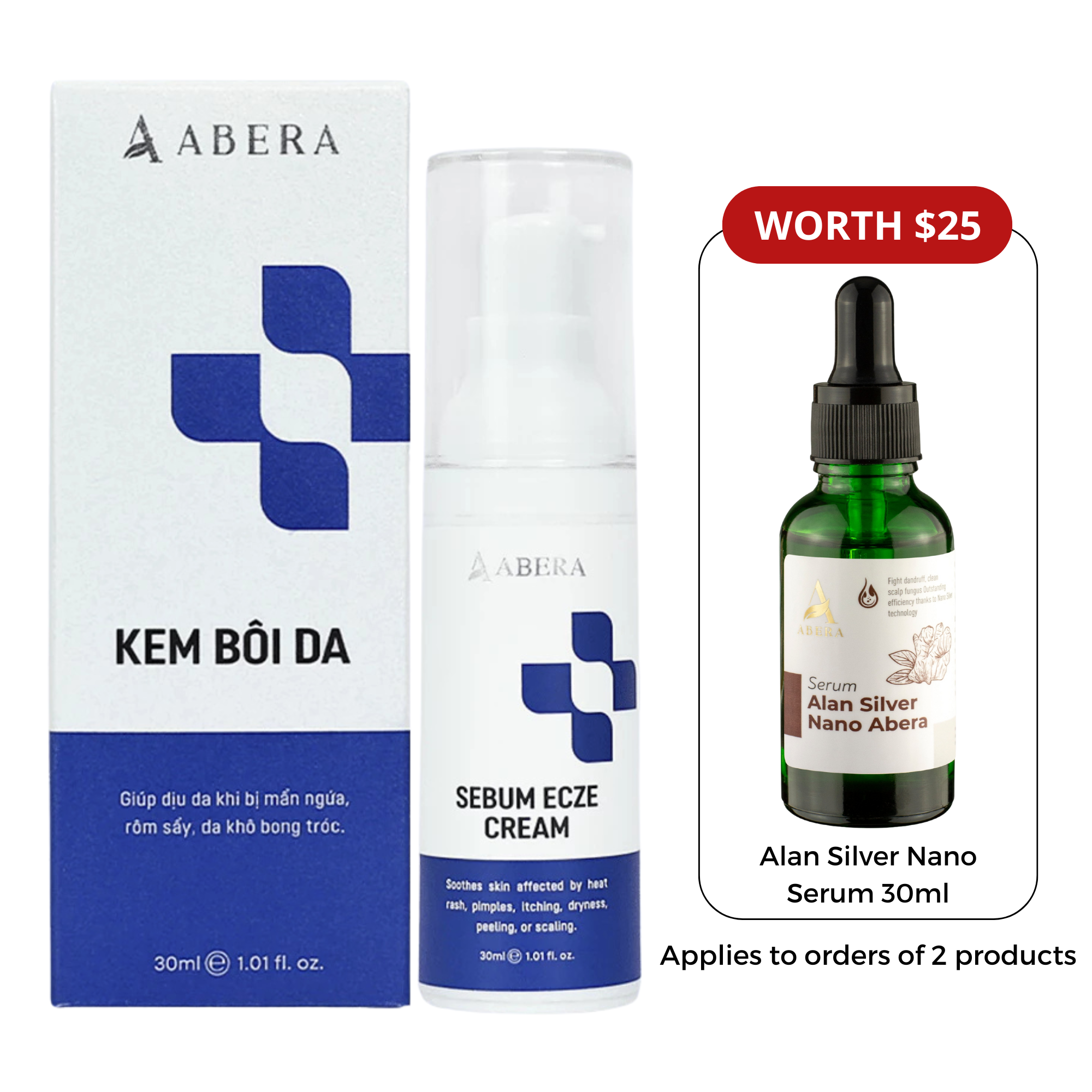 Abera Sebum Ecze Cream - Authentic Product