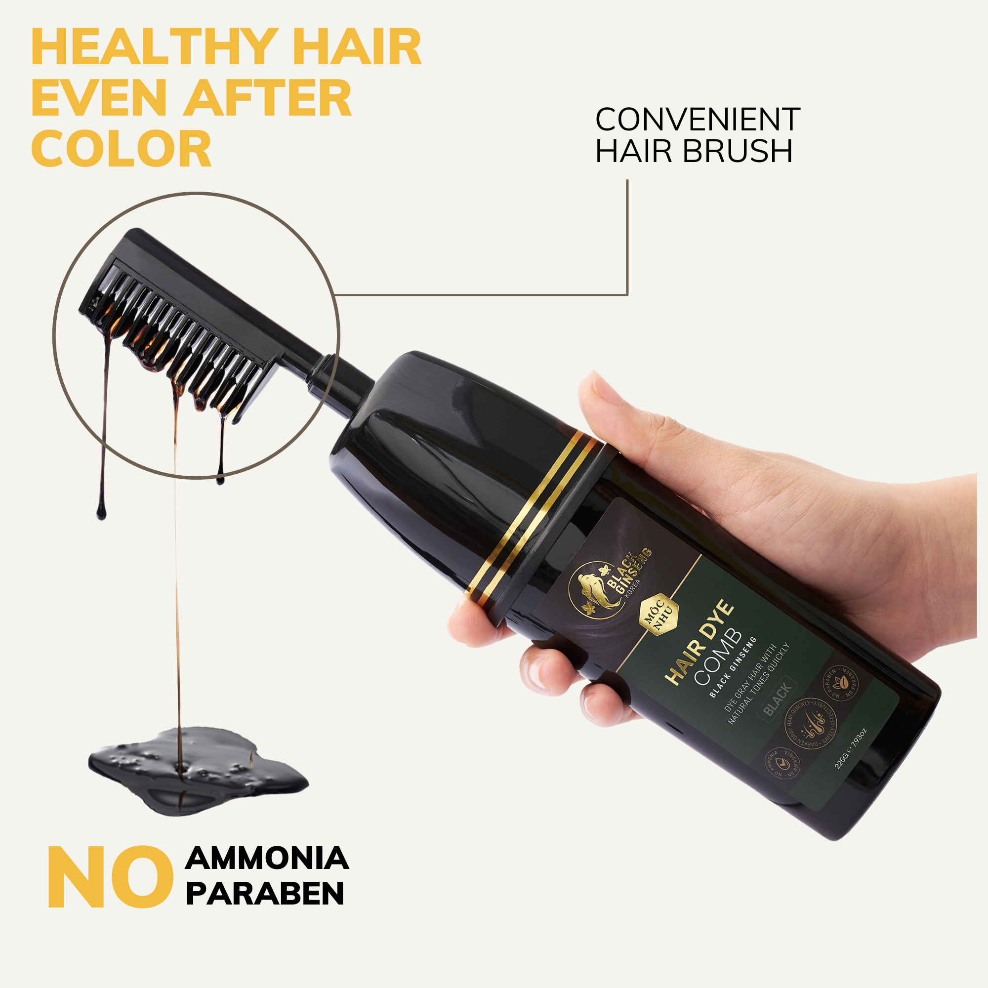 MOCNHU Hair Dye Shampoo - Official