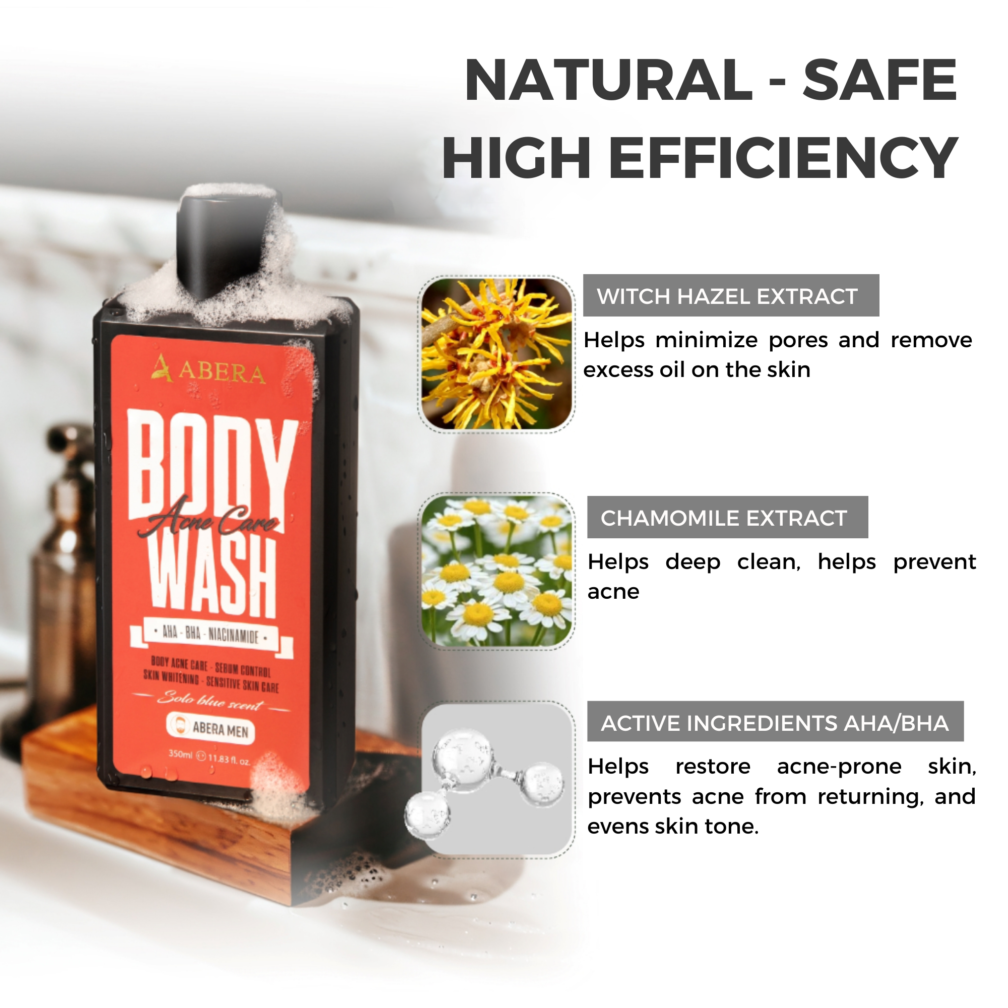 Abera Men Shower Gel - Best Seller