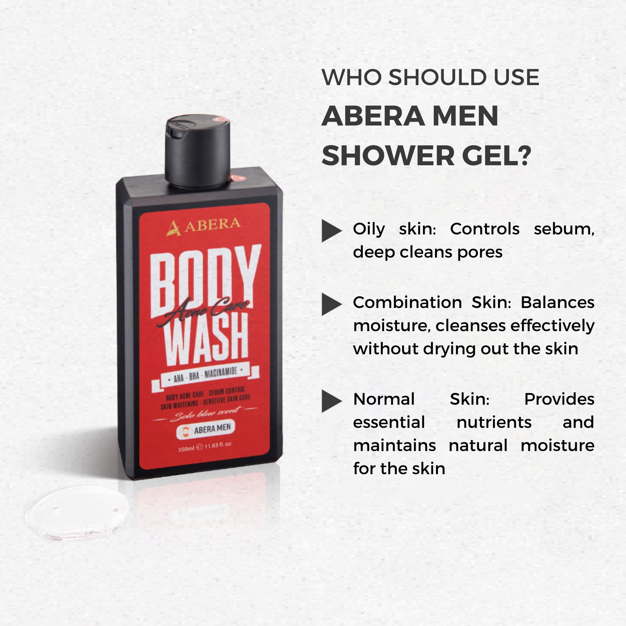 Abera Men Shower Gel - Best Seller