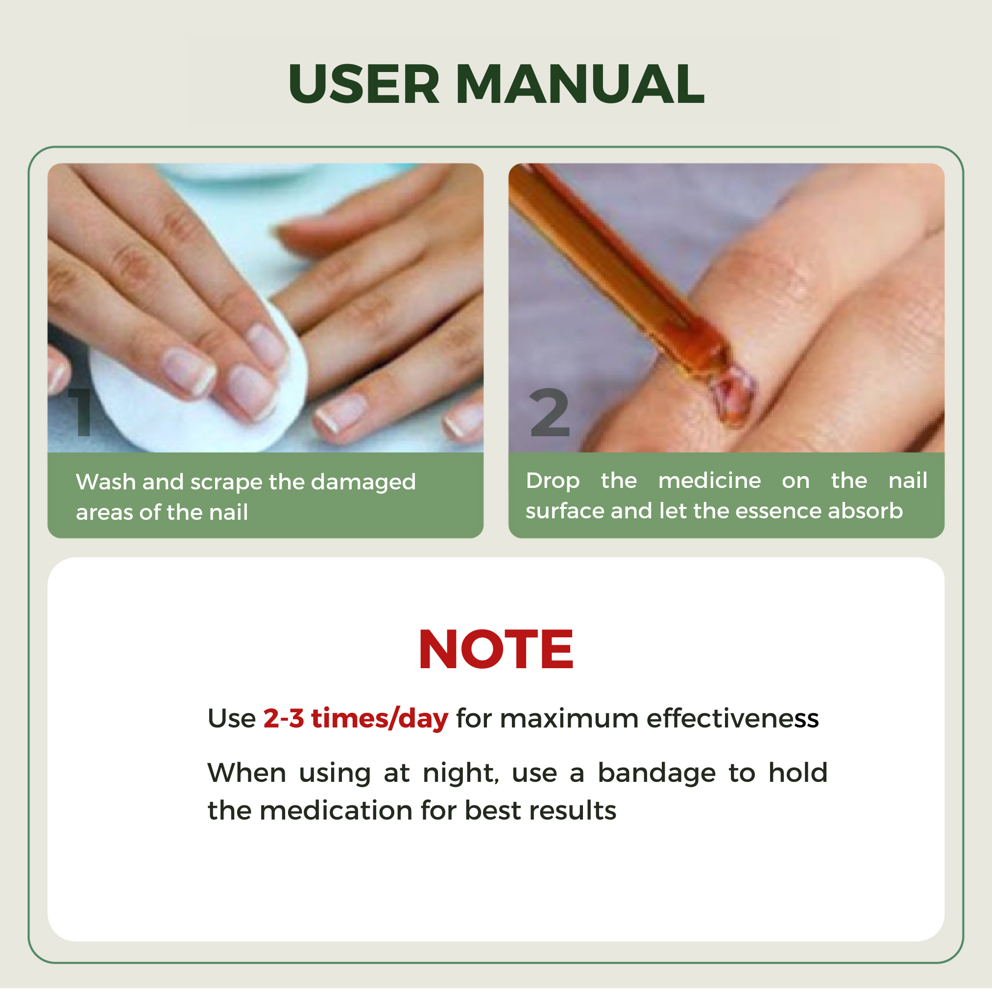 Abera Nail Fungus Serum