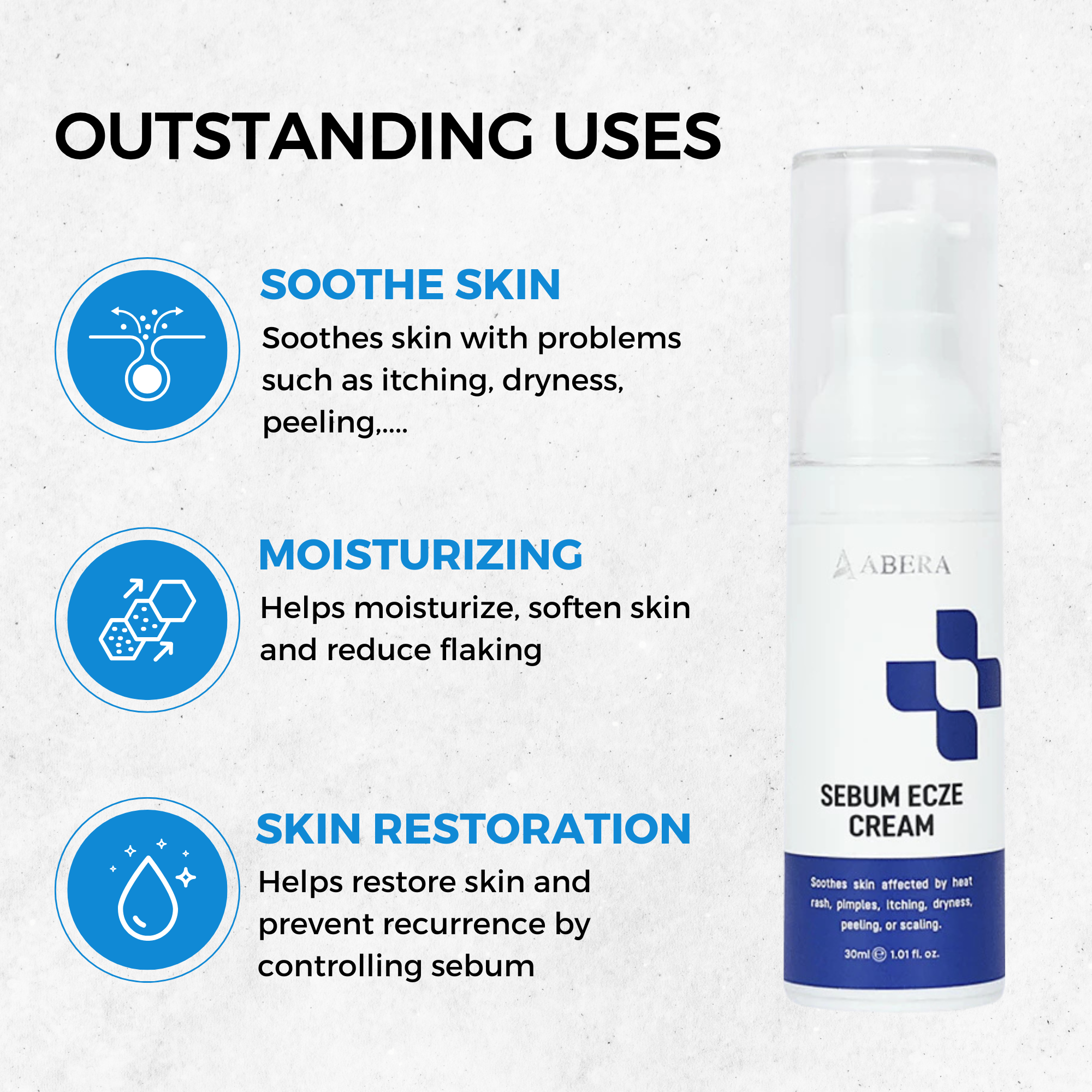 Abera Sebum Ecze Cream - Authentic Product