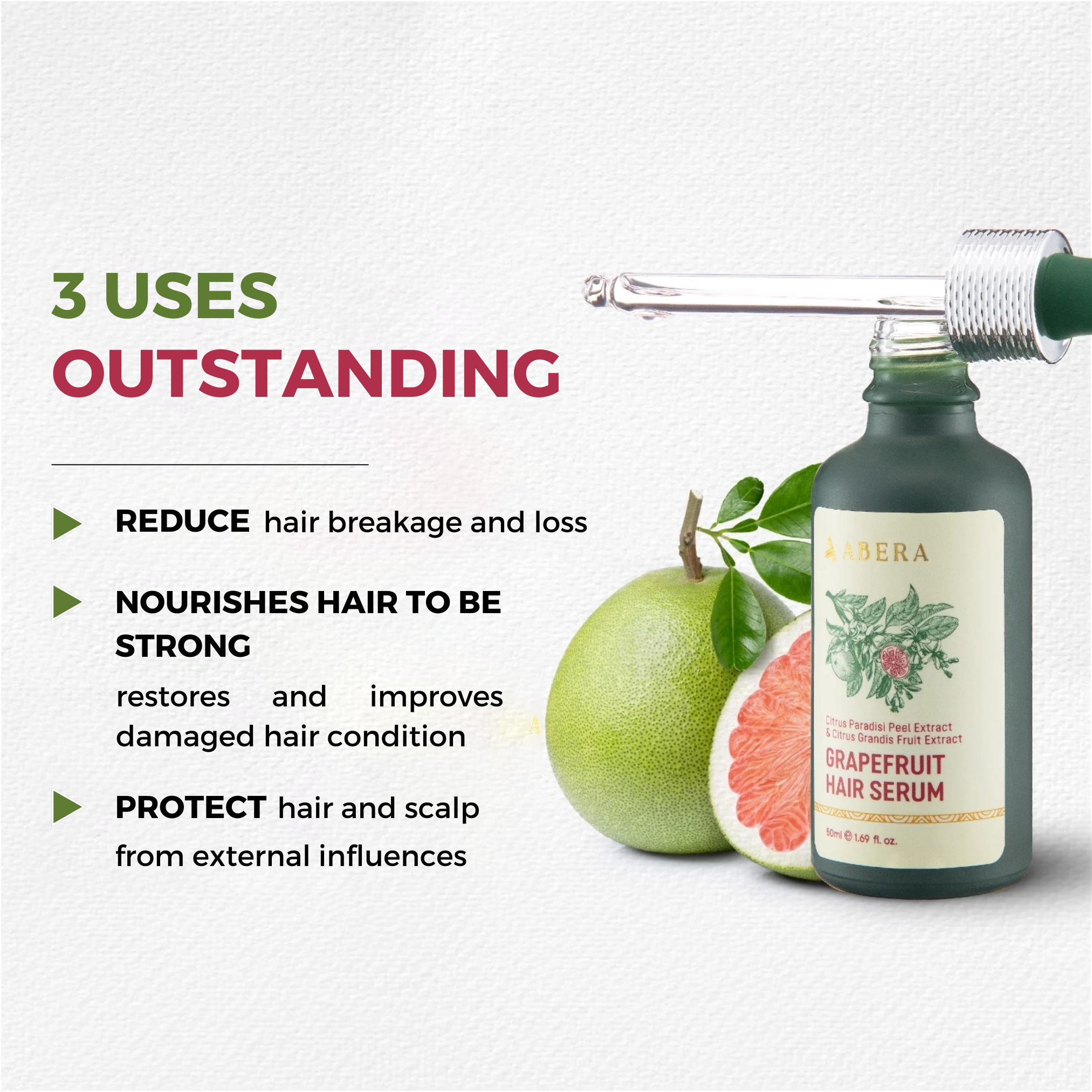 Abera Pink Grapefruit Hair Essential Oil