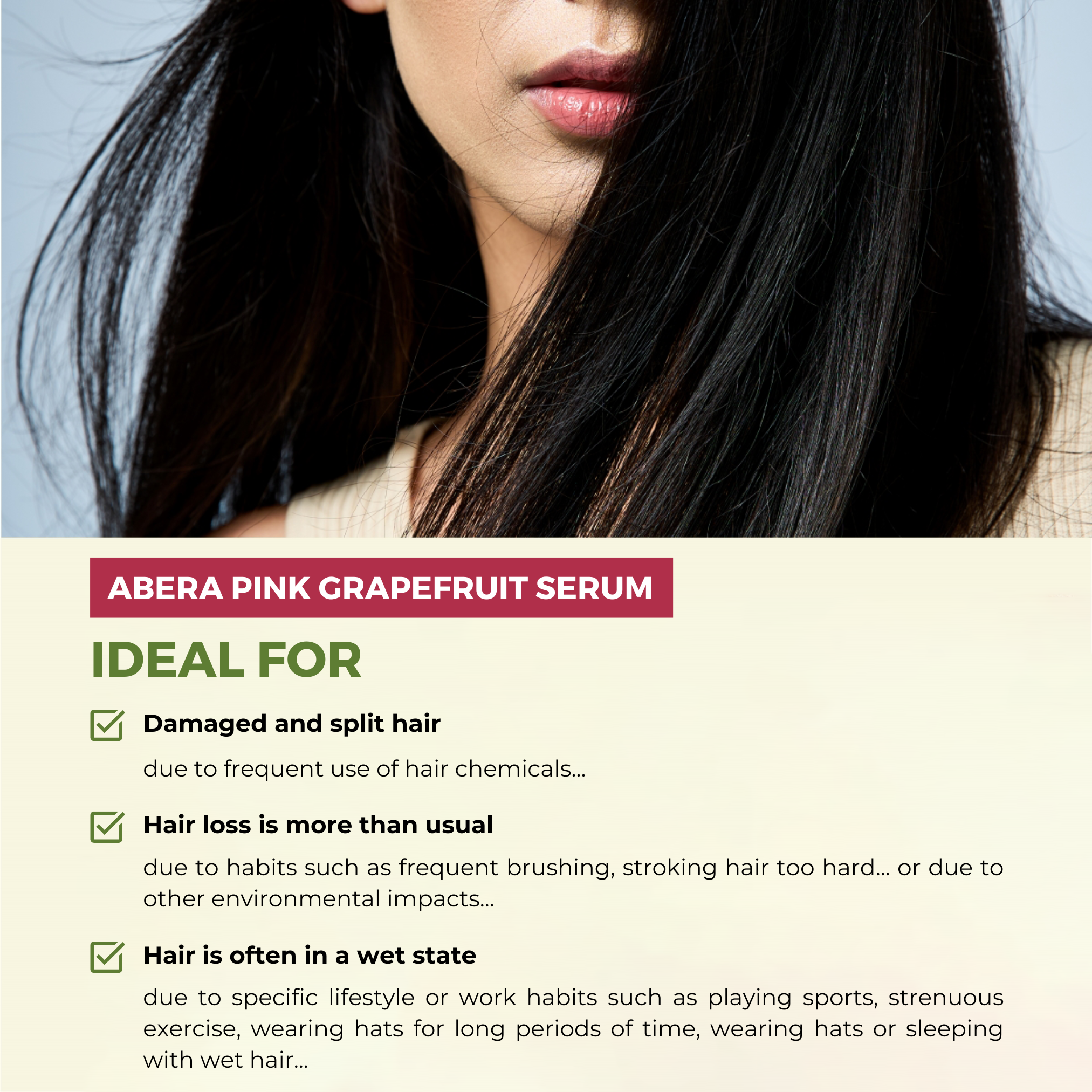 Abera Pink Grapefruit Hair Essential Oil