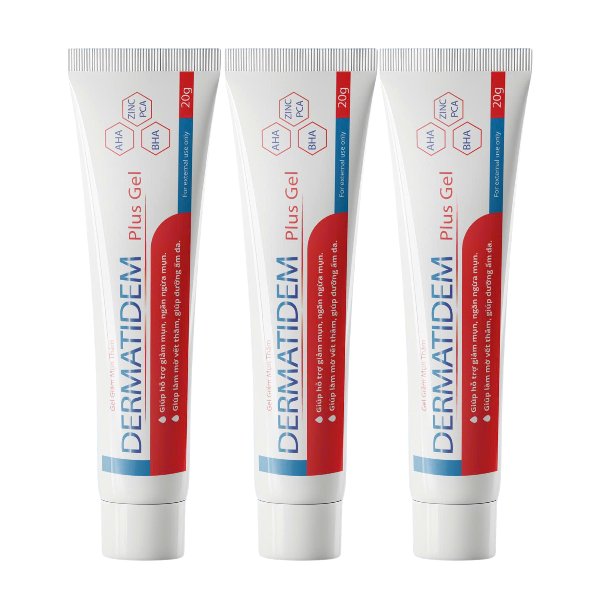 Dermatidem Plus Gel - 0.67oz (20g) - Authentic - US