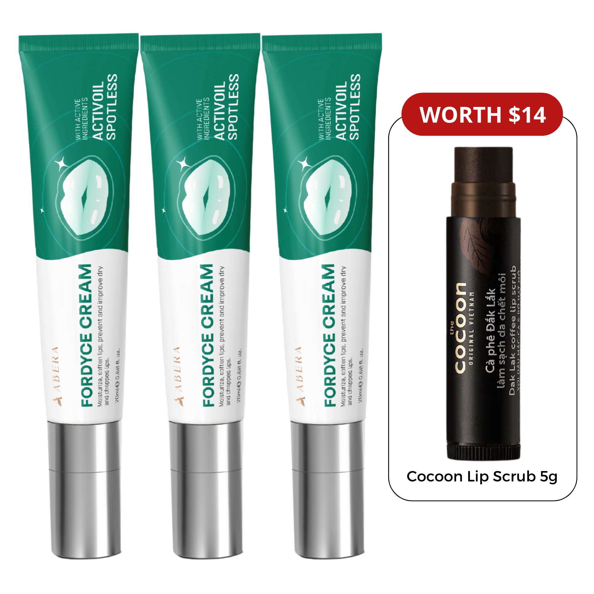 Abera Fordyce Cream - The #1 Dermatologist-Trusted Solution for Fordyce Spots on Lips