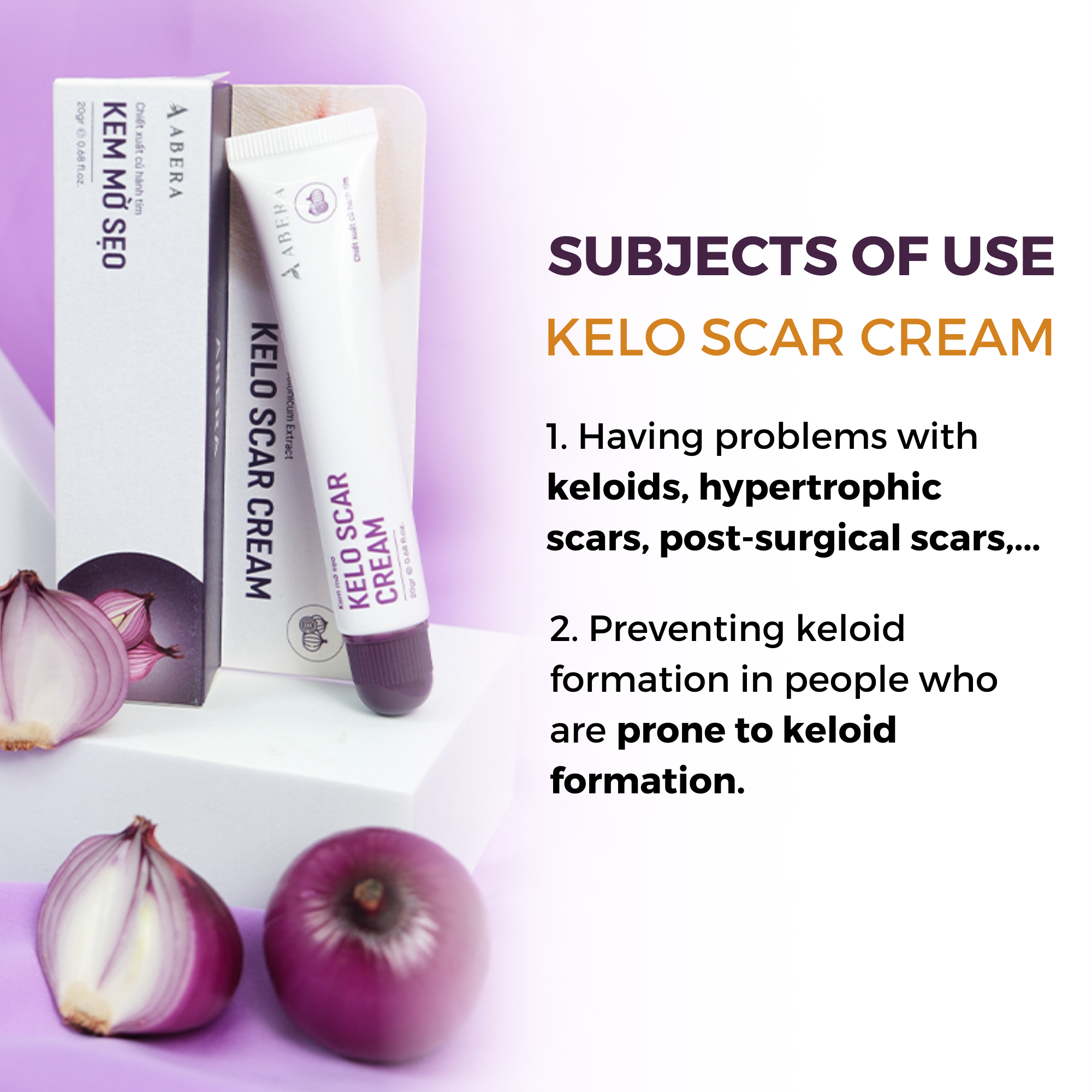 Abera Kelo Scar Cream - Authentic
