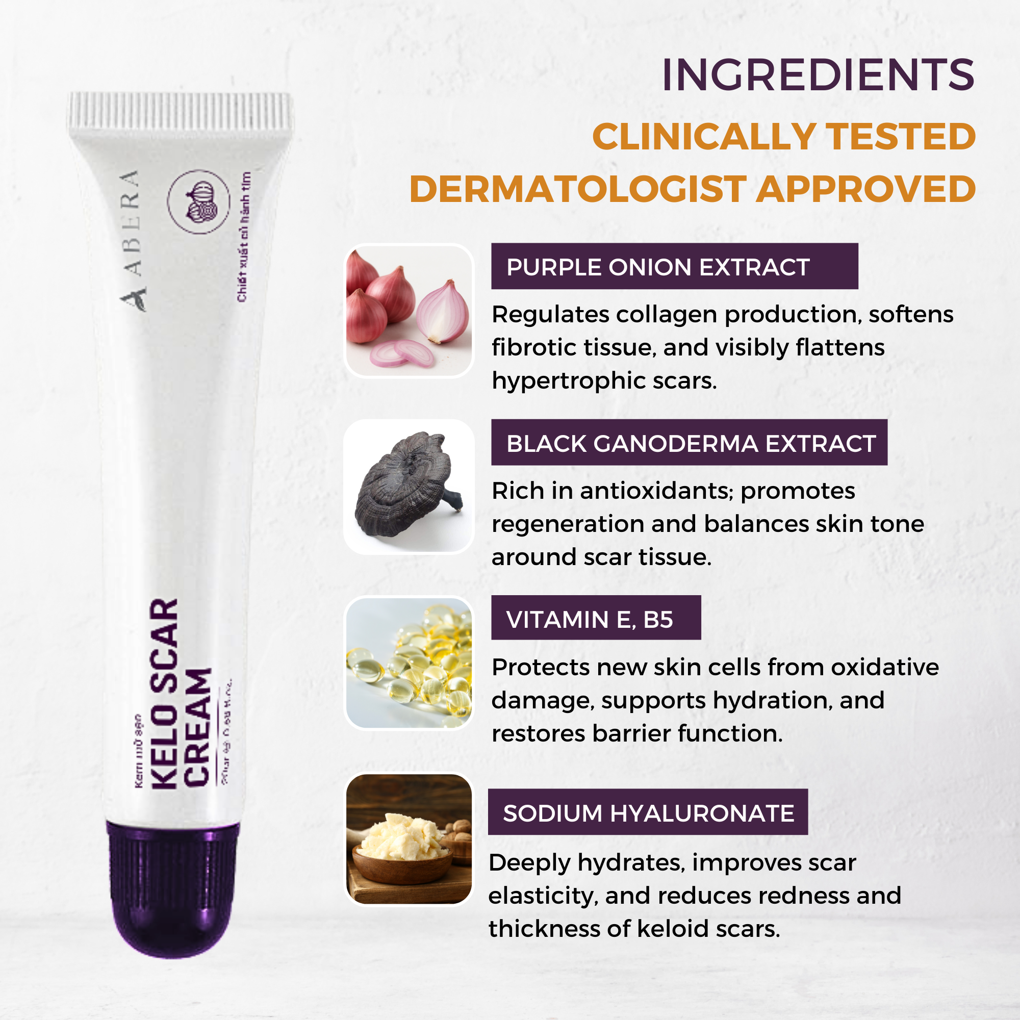 Abera Kelo Scar Cream - Authentic