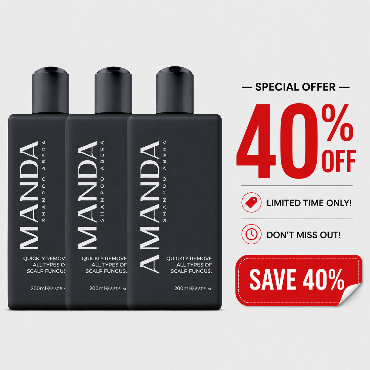 Amanda Shampoo - Big Discount 35%