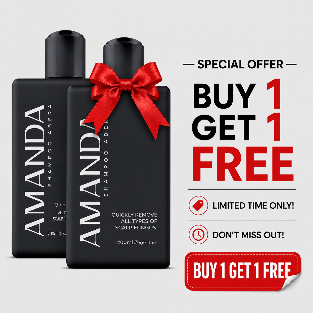 Abera Amanda Shampoo Scalp Fungus - Mess