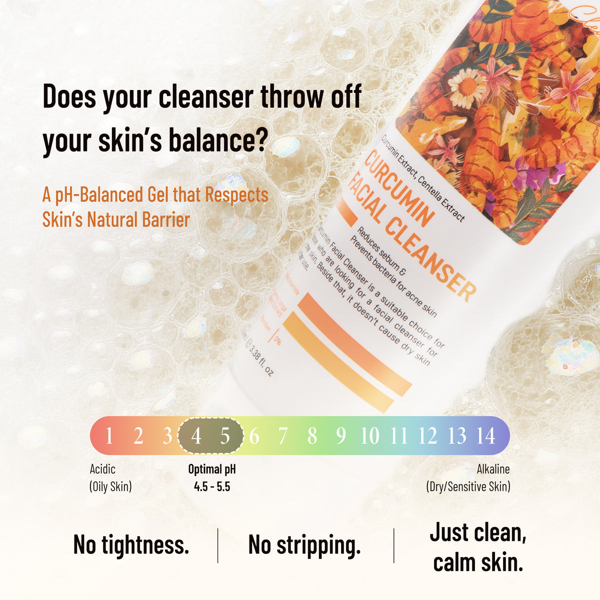 ABERA Turmeric Root Extract Facial Cleanser