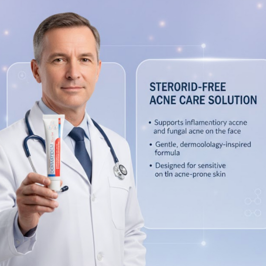 Dermatidem Plus Gel - 0.67oz (20g) - Authentic - US